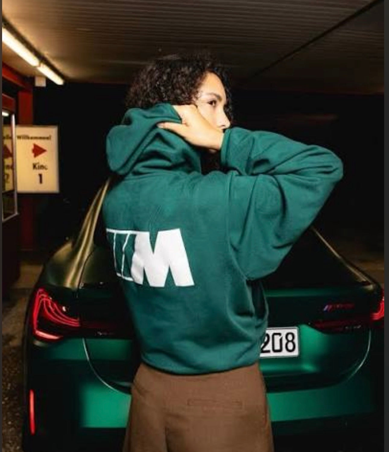 BMW M SWEATHOODIE LOGO REVERSE UNISEX