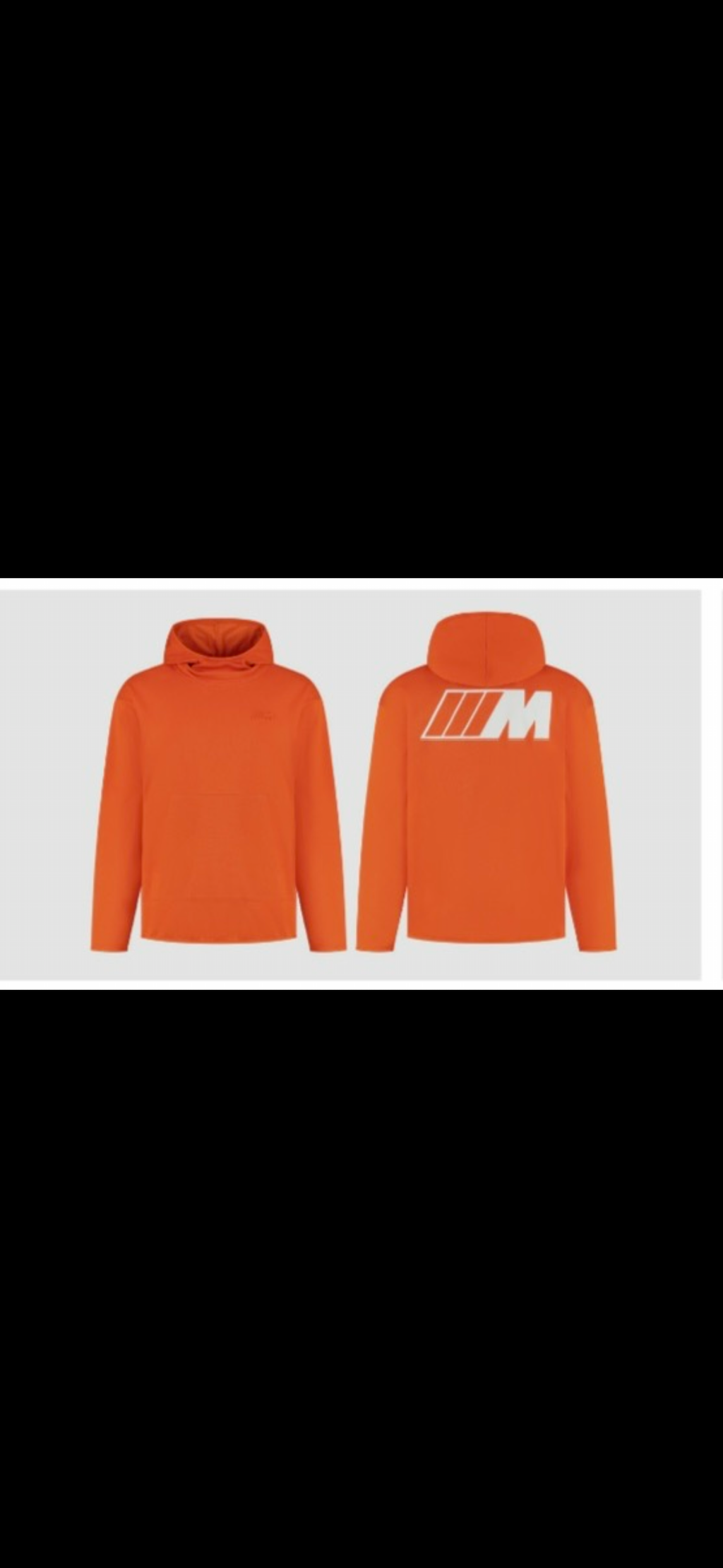 BMW M SWEATHOODIE LOGO REVERSE UNISEX