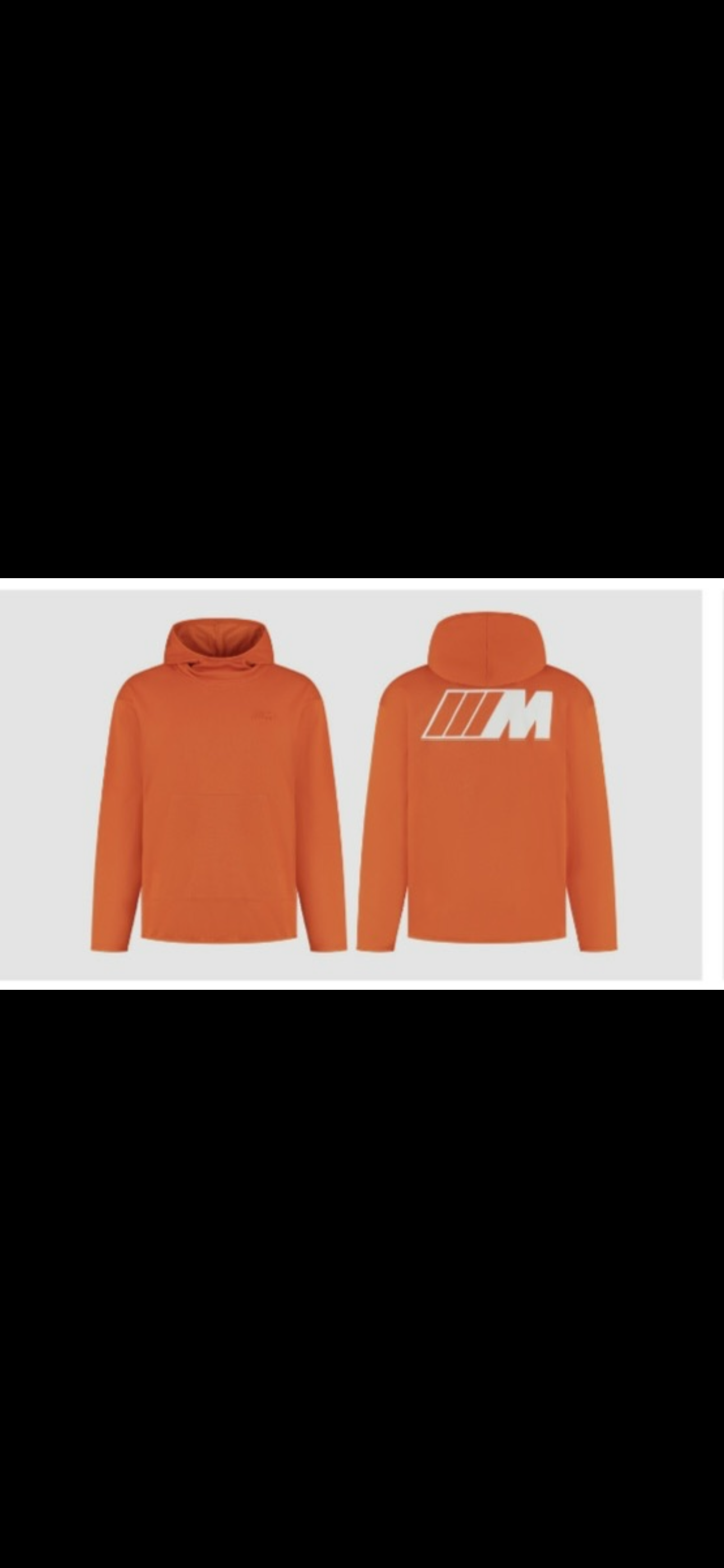 BMW M SWEATHOODIE LOGO REVERSE UNISEX