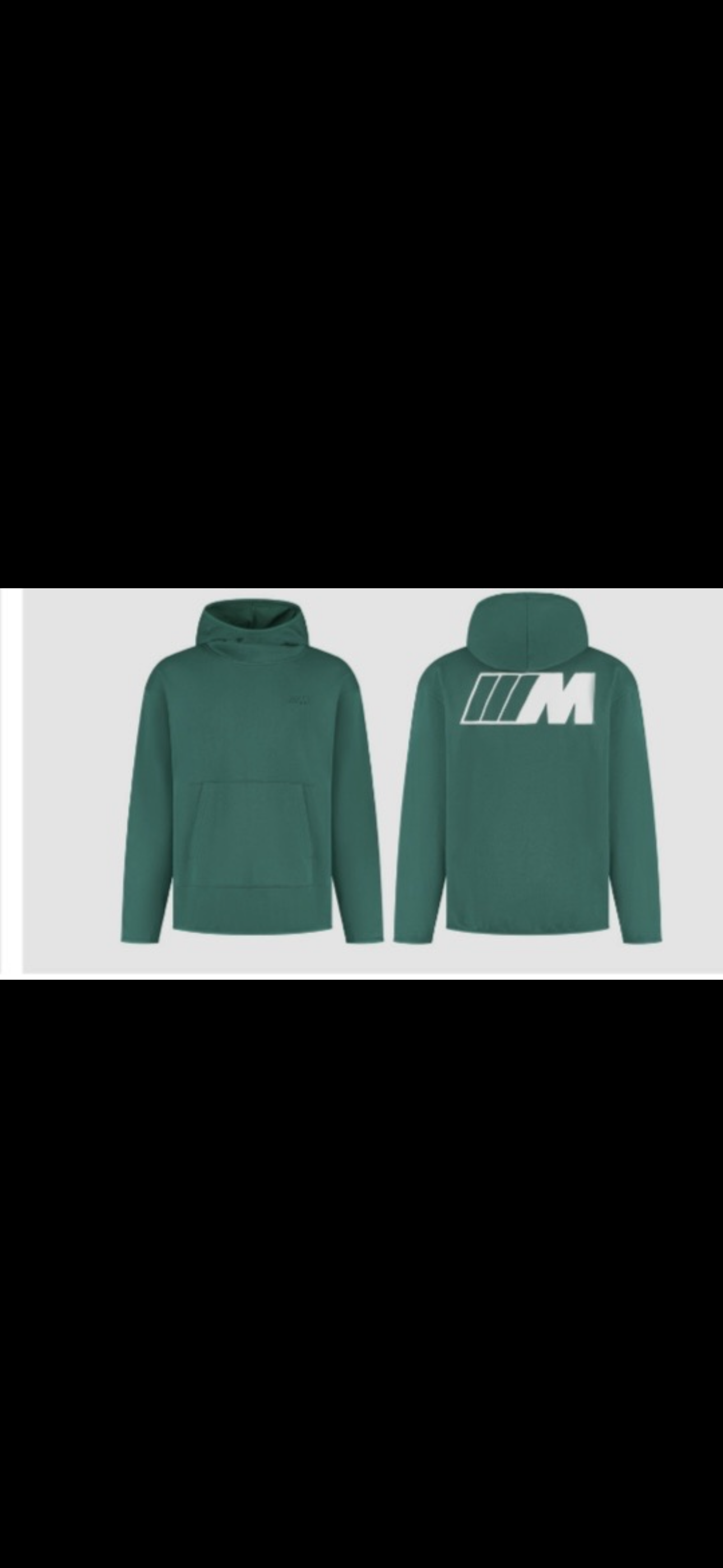 BMW M SWEATHOODIE LOGO REVERSE UNISEX